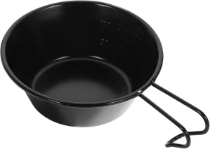 Stainless Steel Camping Bowl Lightweight Outdoor Cookware for Rice Instant Noodles Compact Design for Hiking Picnics Smooth Edges Stainless Steel Portable Camping Accessory