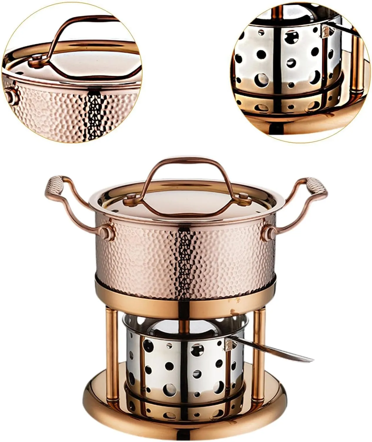 Stainless Steel Outdoor Cooking Kit for Campers and Hikers B(C)