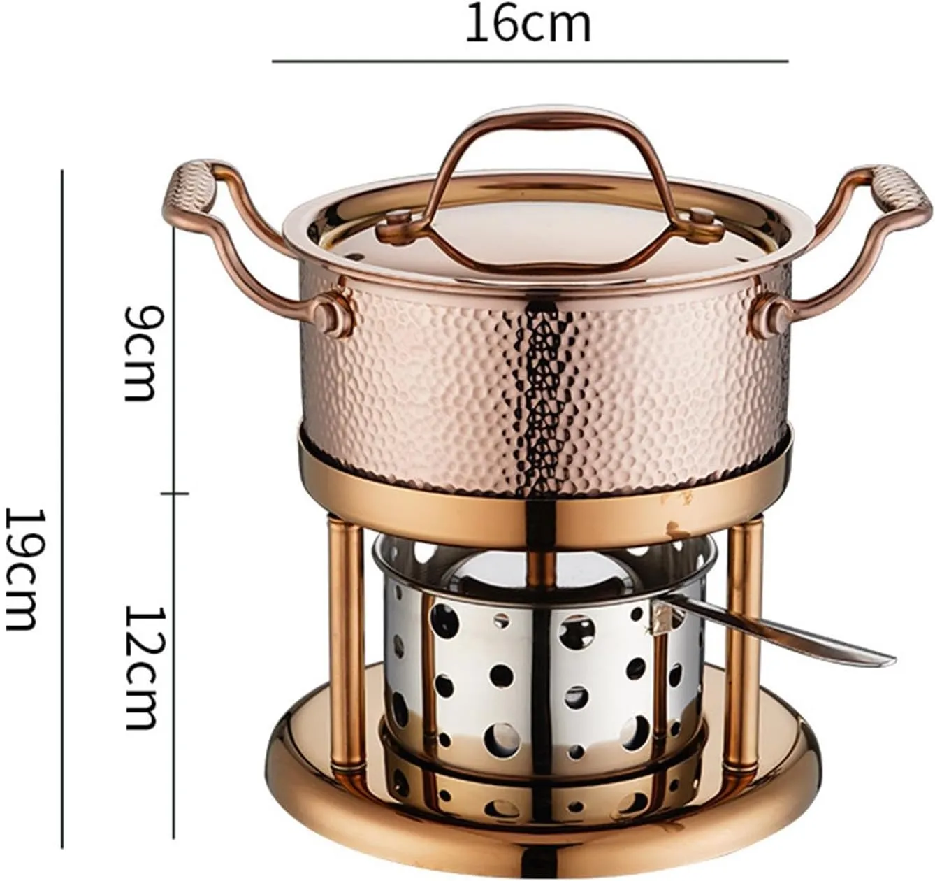Stainless Steel Outdoor Cooking Kit for Campers and Hikers B(C)