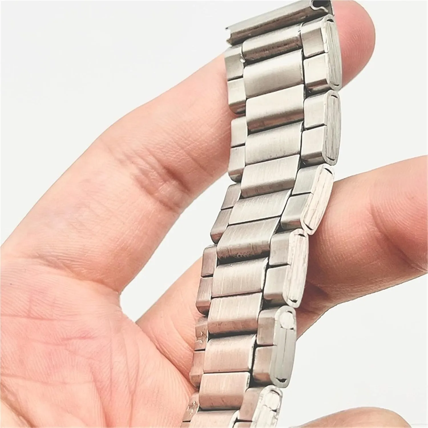 Stainless Steel Watch Band 20mm Universal Metal Replacement Wristband