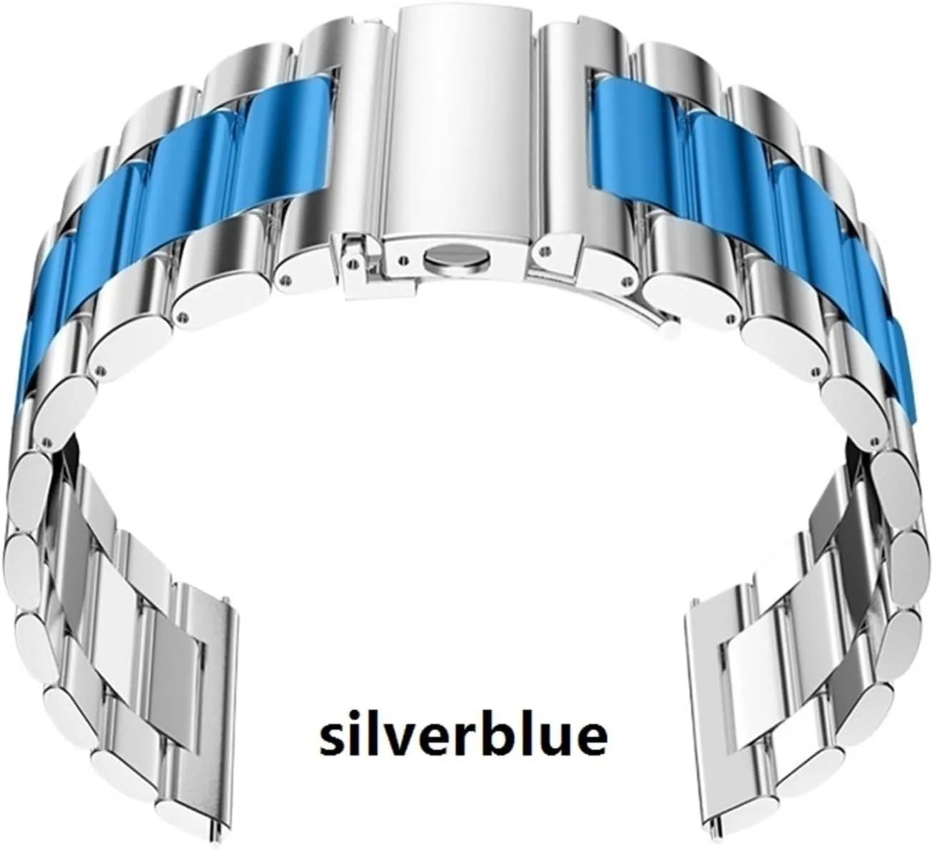 Stainless Steel Watch Band Metal Wristband 18mm20mm Unisex Bracelet Suitable for Quartz Watch Smart Watch Accessories