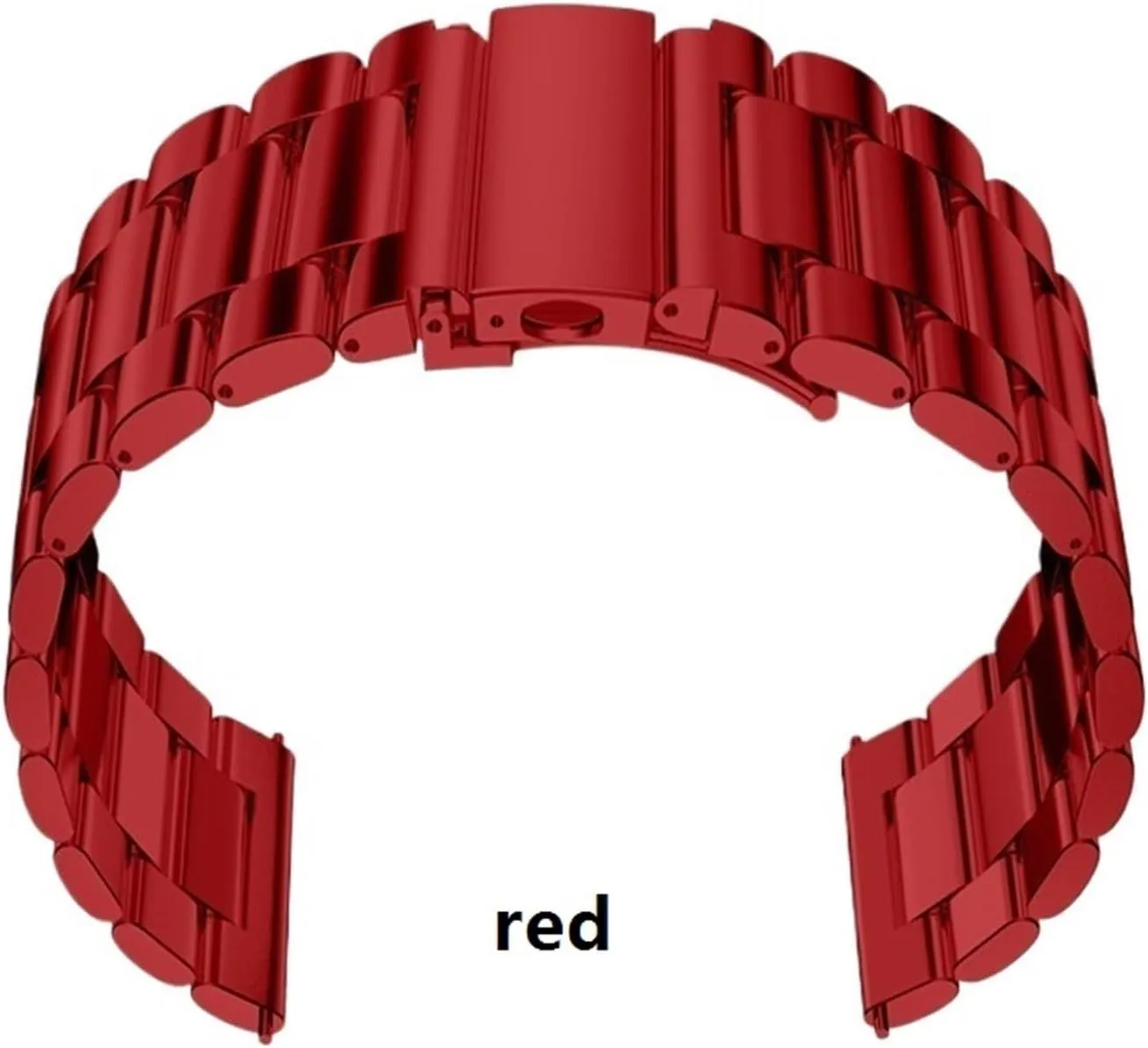 Stainless Steel Watch Band Metal Wristband 18mm20mm Unisex Bracelet Suitable for Quartz Watch Smart Watch Accessories