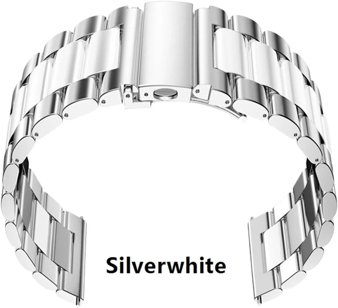 Stainless Steel Watch Band Metal Wristband 18mm20mm Unisex Bracelet Suitable for Quartz Watch Smart Watch Accessories