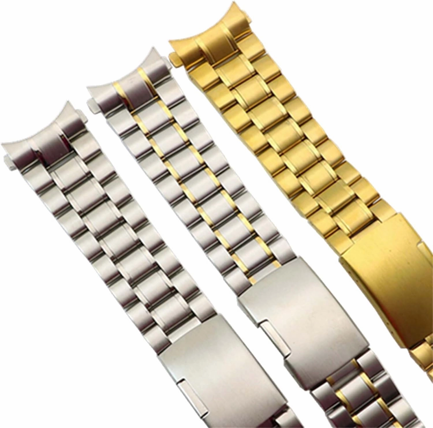 Stainless Steel Metal Watch Band 18mm 20mm Universal Wristband Suitable for Smart Watch Quartz Watch Men's Women's Watch Accessories