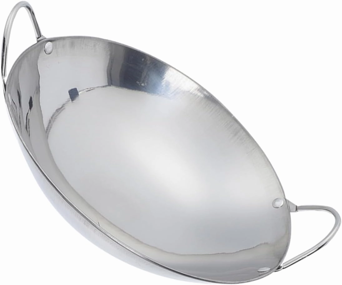 Stainless Steel Multi-Functional Pot for Hot Pot Compact -Overflow Design for Home Cooking and Travel for Household Use