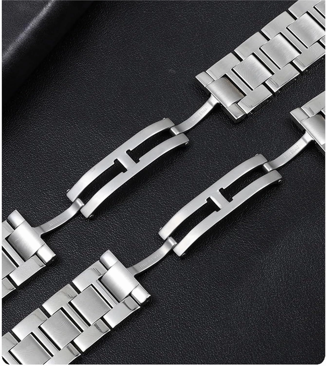 Stainless Steel Strap Metal Replacement Watchbands 16mm 20mm 22mm 23mm Men Woman Universal Strap