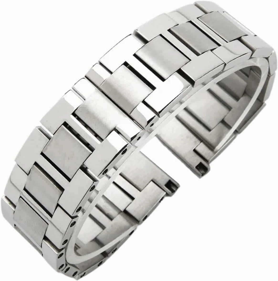 Stainless Steel Strap Metal Replacement Watchbands 16mm 20mm 22mm 23mm Men Woman Universal Strap
