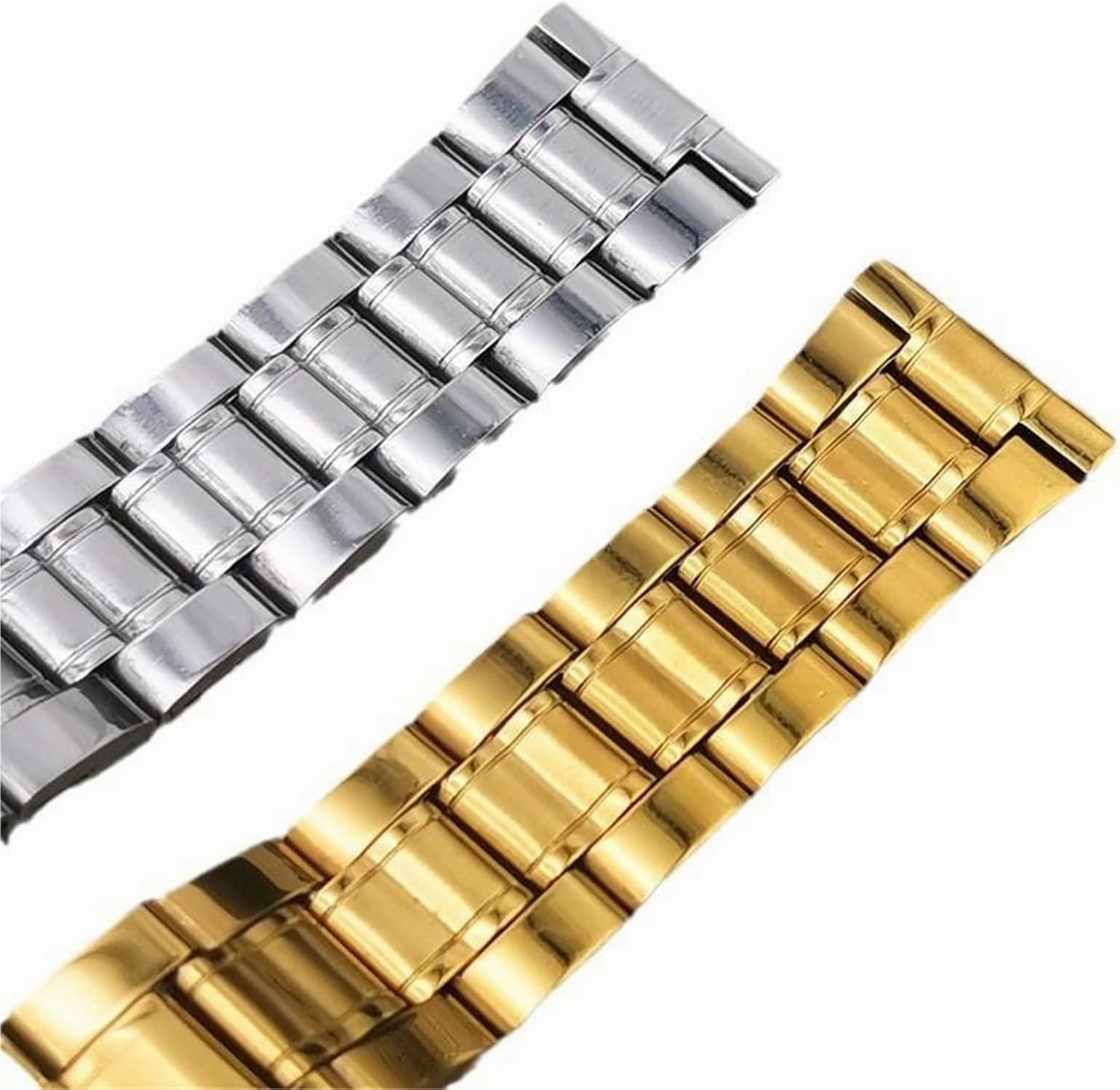 Stainless Steel Watch Band 18mm Unisex Replacement Wristband