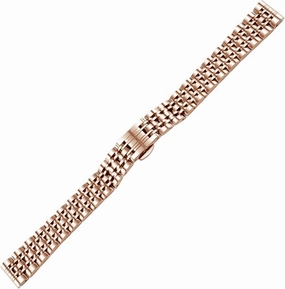 Stainless Steel Watch Strap 12mm 14mm 16mm 18mm 20mm 22mm Universal Watch Strap Suitable for Smart Watch Quartz Watch
