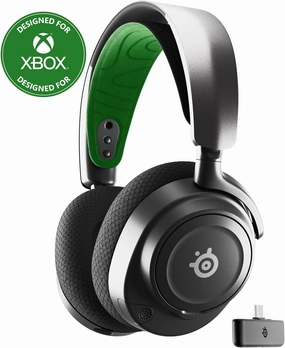 SteelSeries Arctis Nova 7X Wireless Multi-Platform Gaming Headset — Neodymium Magnetic Drivers — 2.4GHz Bluetooth — 38Hr USB-C Battery — AI Mic — Xbox Series X|S, PC, PS5, Switch, VR, Mobile - Black