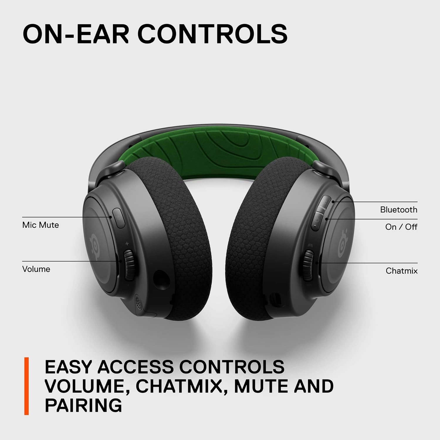 SteelSeries Arctis Nova 7X Wireless Multi-Platform Gaming Headset — Neodymium Magnetic Drivers — 2.4GHz Bluetooth — 38Hr USB-C Battery — AI Mic — Xbox Series X|S, PC, PS5, Switch, VR, Mobile - Black