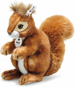 Steiff Niki Squirrel Russet, 8 inches