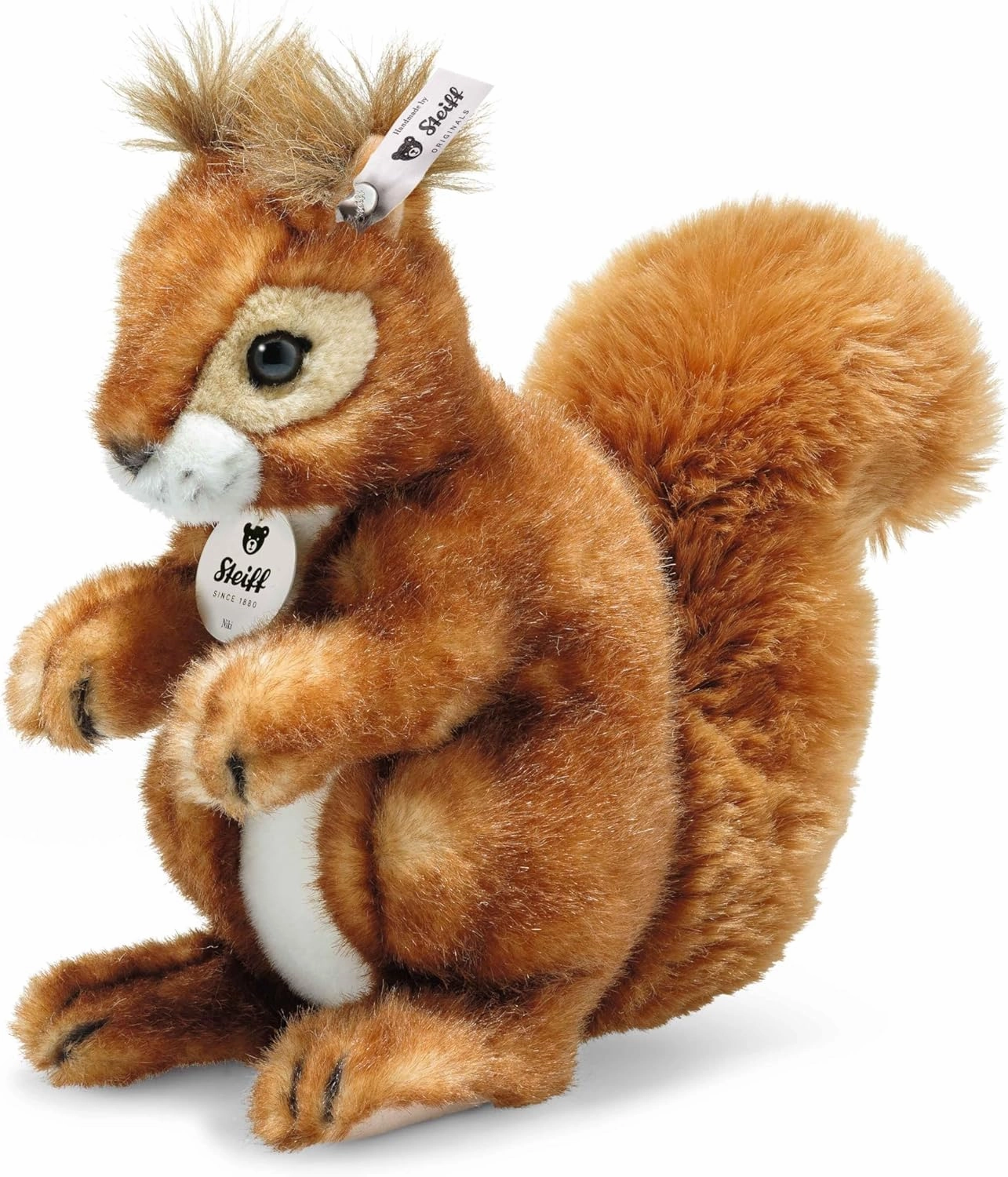 Steiff Niki Squirrel Russet, 8 inches