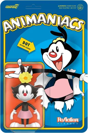 Super7 Animaniacs Dot Warner - 3.75" Animaniacs Action Figure Classic TV Show Collectibles and Retro Toys