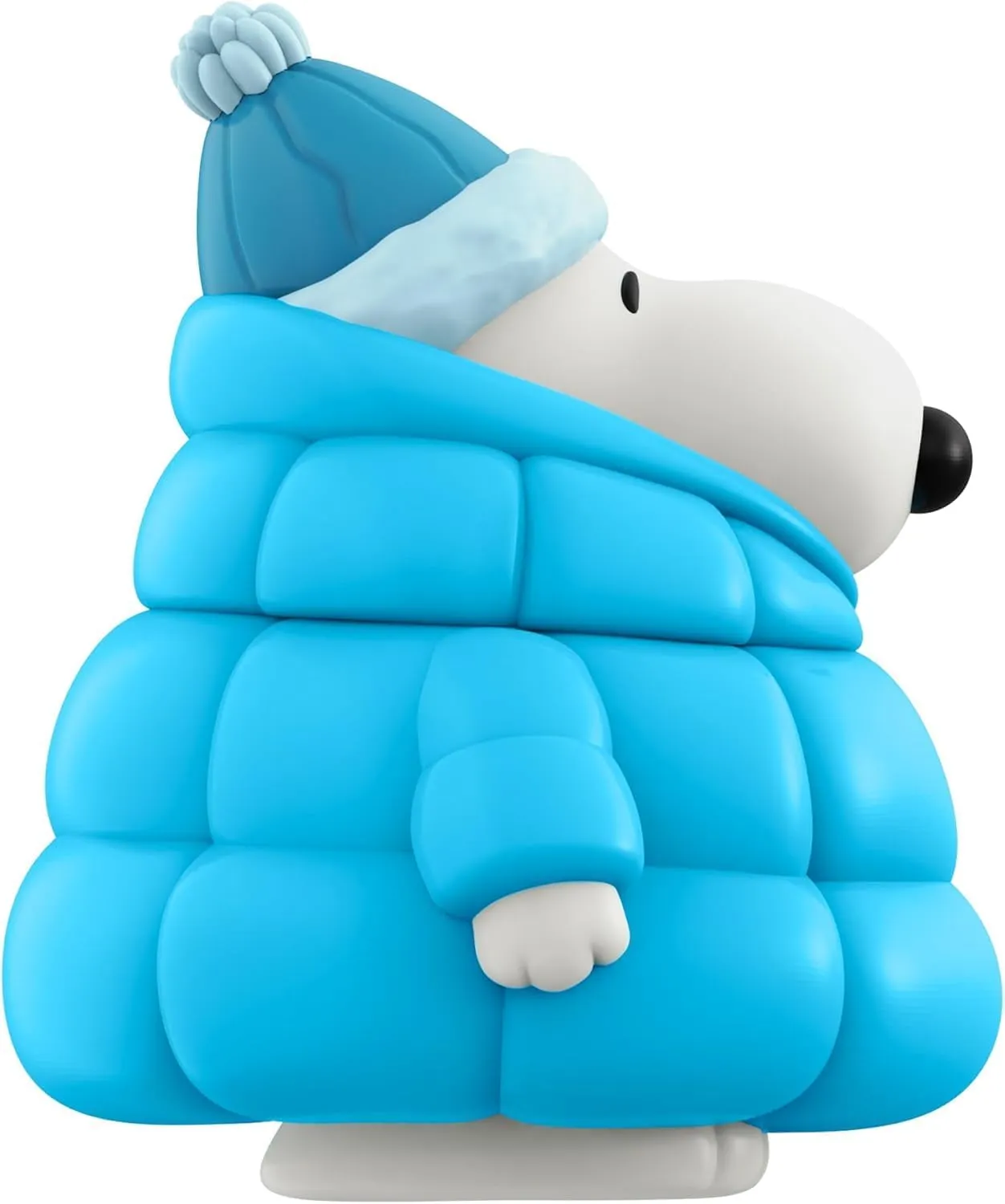 Super7 Fun! Fun! Peanuts Snoopy (Puffy Coat) Vinyl Figure - 5" Peanuts Action Figure - Classic Cartoon Fans Collectibles & Retro Toys - Cartoon Model for Collectors & Display Figurine - Comic Strips