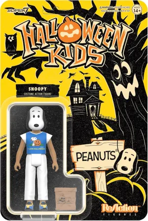 Super7 Halloween Kids Peanuts Snoopy Girl - 3.75" Peanuts Action Figure with Accessory Classic Cartoon Collectibles and Retro Toys