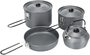 SUPVOX 1set Portable Camping Cookware People Food-Grade Outdoor Compact and Lightweight Design for Hiking Picnics and Outdoor Activities Essential Cooking Accessories