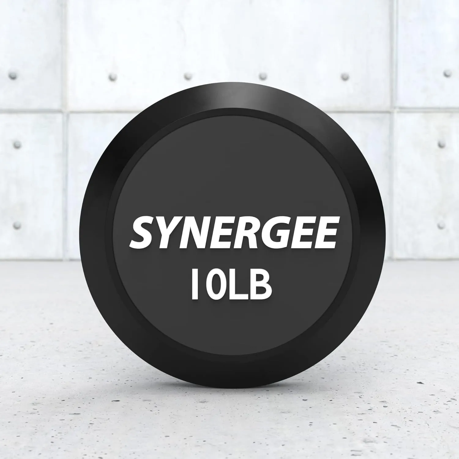 Synergee Fixed Barbell Pre Weighted Straight Steel Bar with Rubber Weights - Fixed Weight