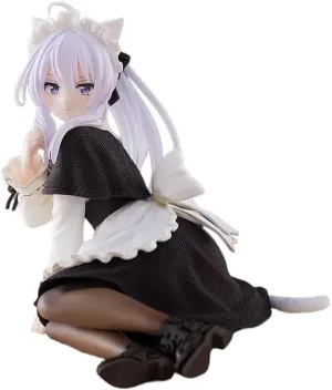 Taito Wandering Witch: The Journey of Elaina: Elaina Desktop Cute Figure (Cat Maid Version)