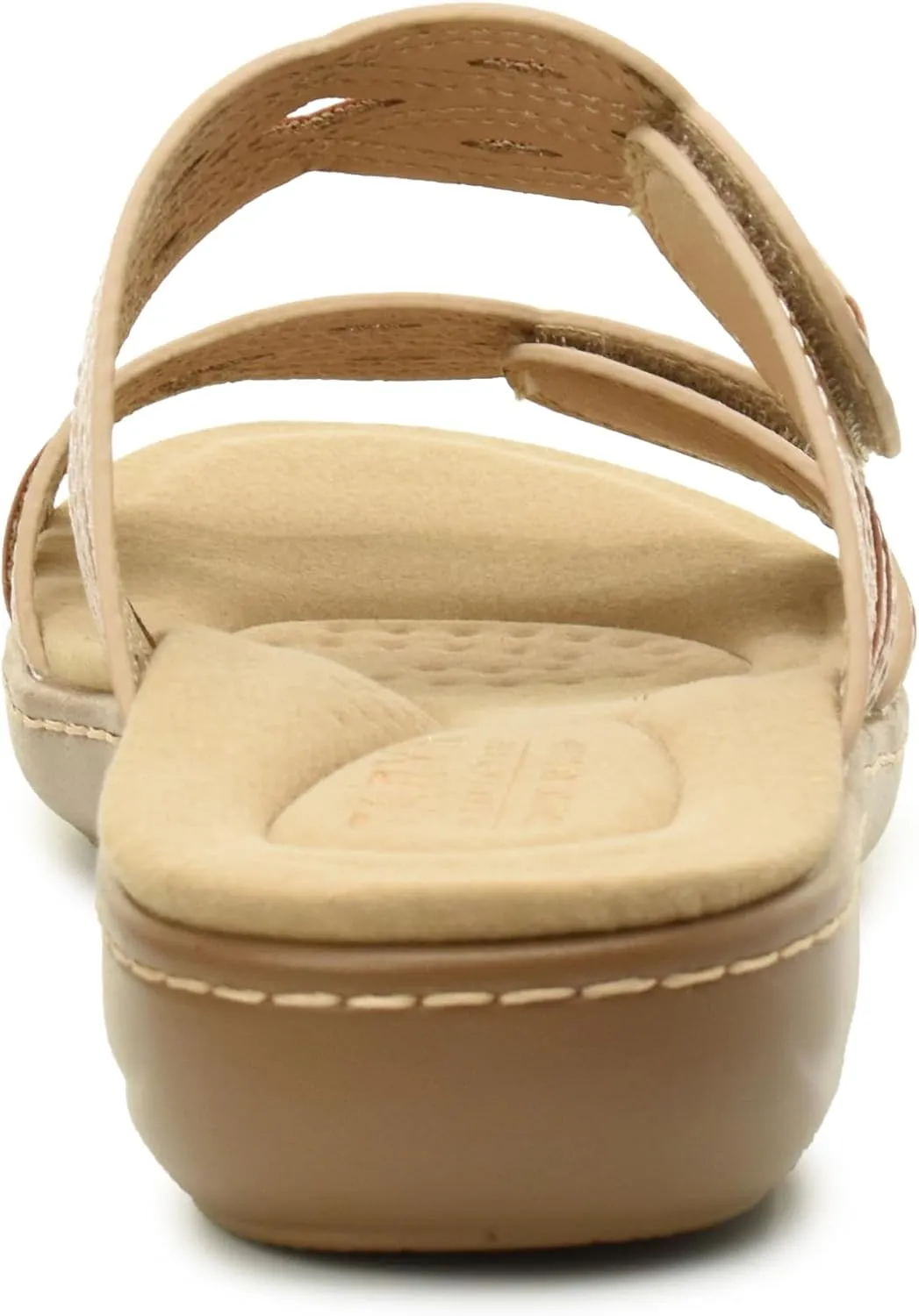 TARYN ROSE Women's Comfort Slide Sandal – Cushioned Footbed, Memory foam, and Adjustable Straps – Lightweight and Stylish for all day summer wear - TOKA