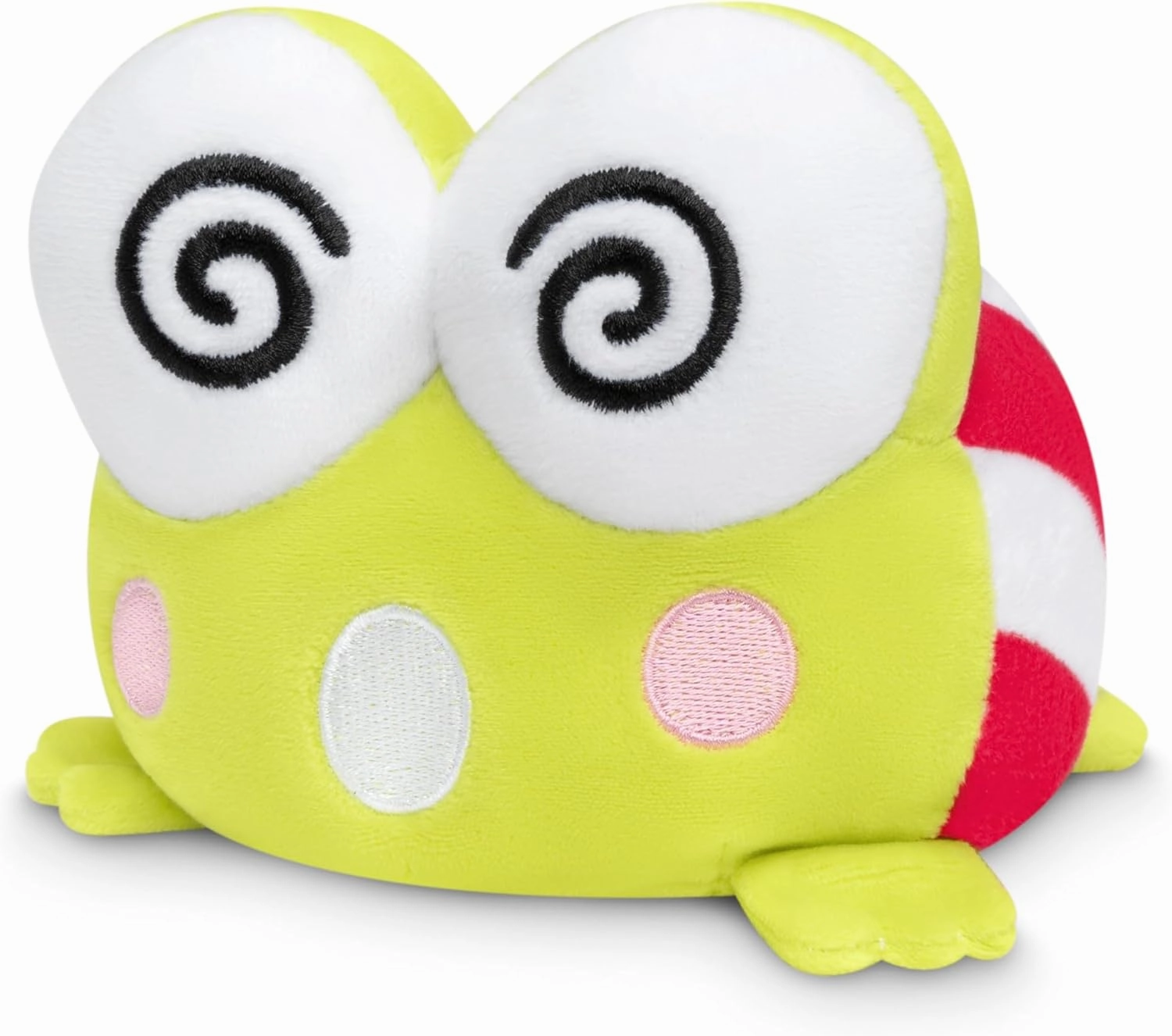 TeeTurtle - The Officially Licensed Original Sanrio Reversible Plushie - Keroppi - Cute Sensory Fidget Stuffed Animals That Show Your Mood