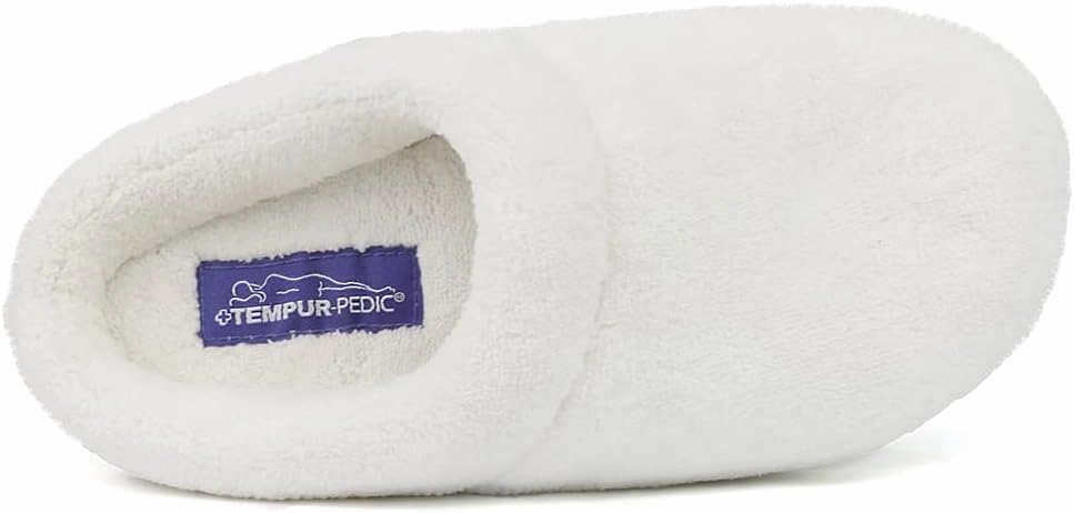 Tempur-Pedic Womens Windsock Scuff Casual Slippers Casual - Black