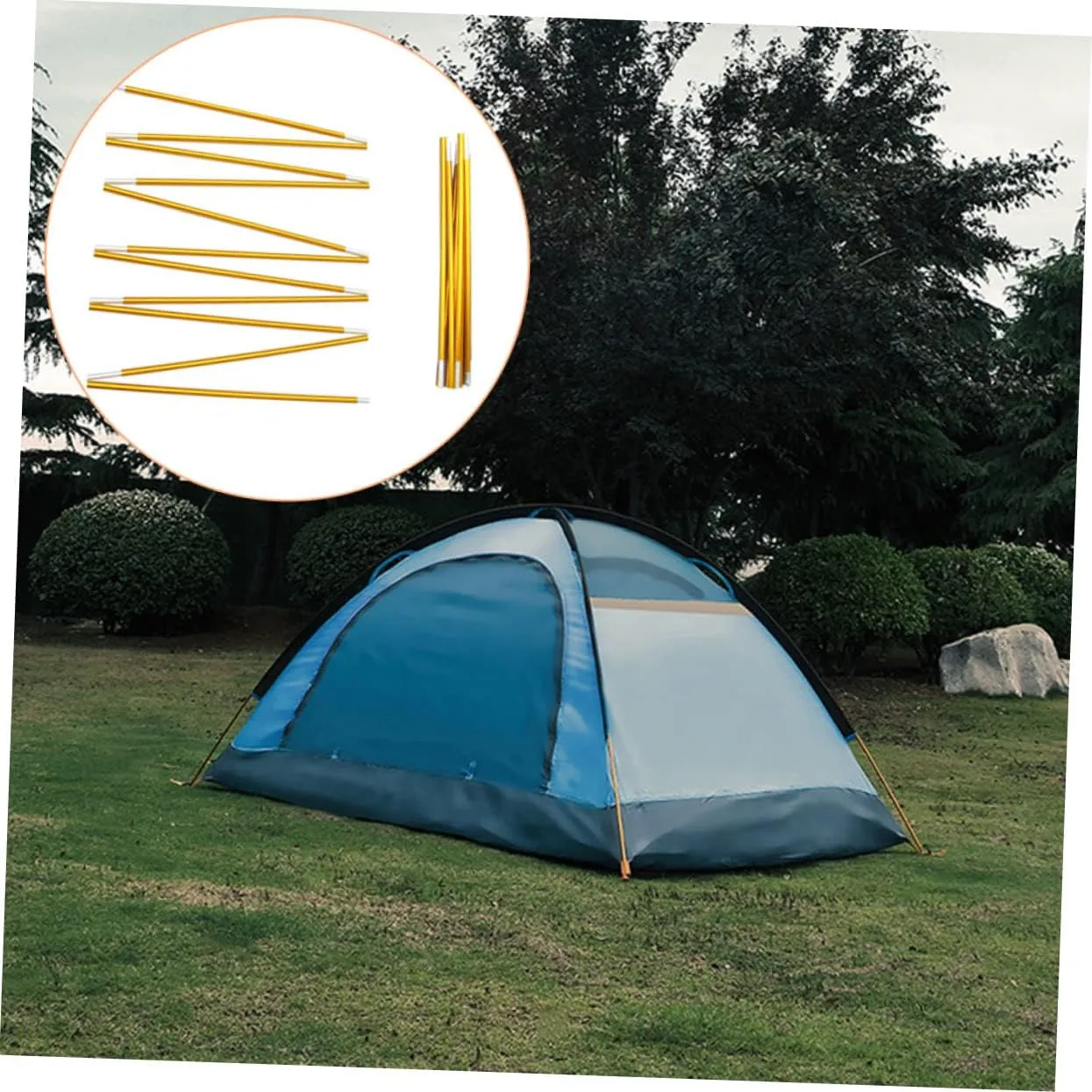 Tent Poles Dyneema Tarp Picnic Shelter Tent Anchors Heavy Duty Cot Storage Tent Tarp for Camping Tents