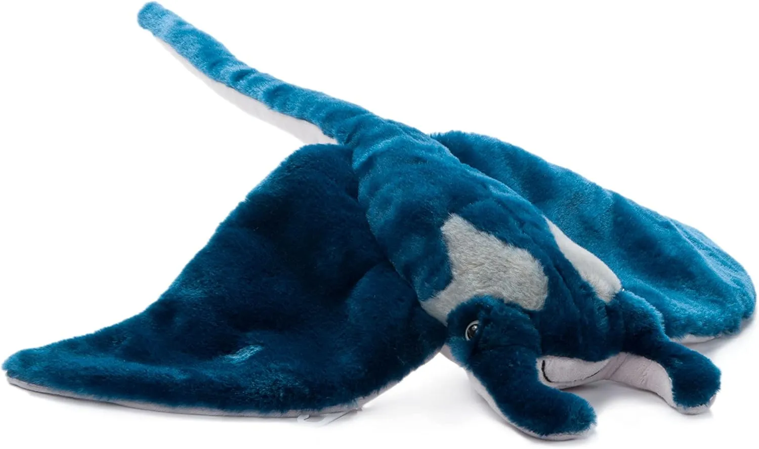 The Petting Zoo Manta Ray Stuffed Animal Plushie, Gifts for Kids, Wild Onez Sealife Animals, Stingray Plush Toy 24 inches from Tip of Tail to Head