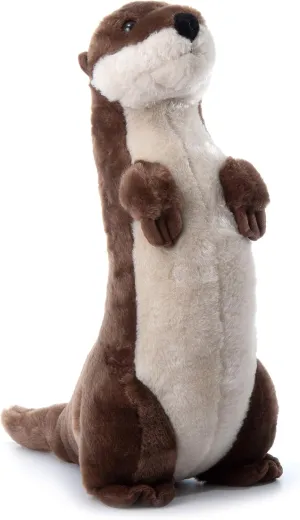 The Petting Zoo, River Otter Stuffed Animal, Gifts for Kids, Standing River Otter Plush Toy 20 inches