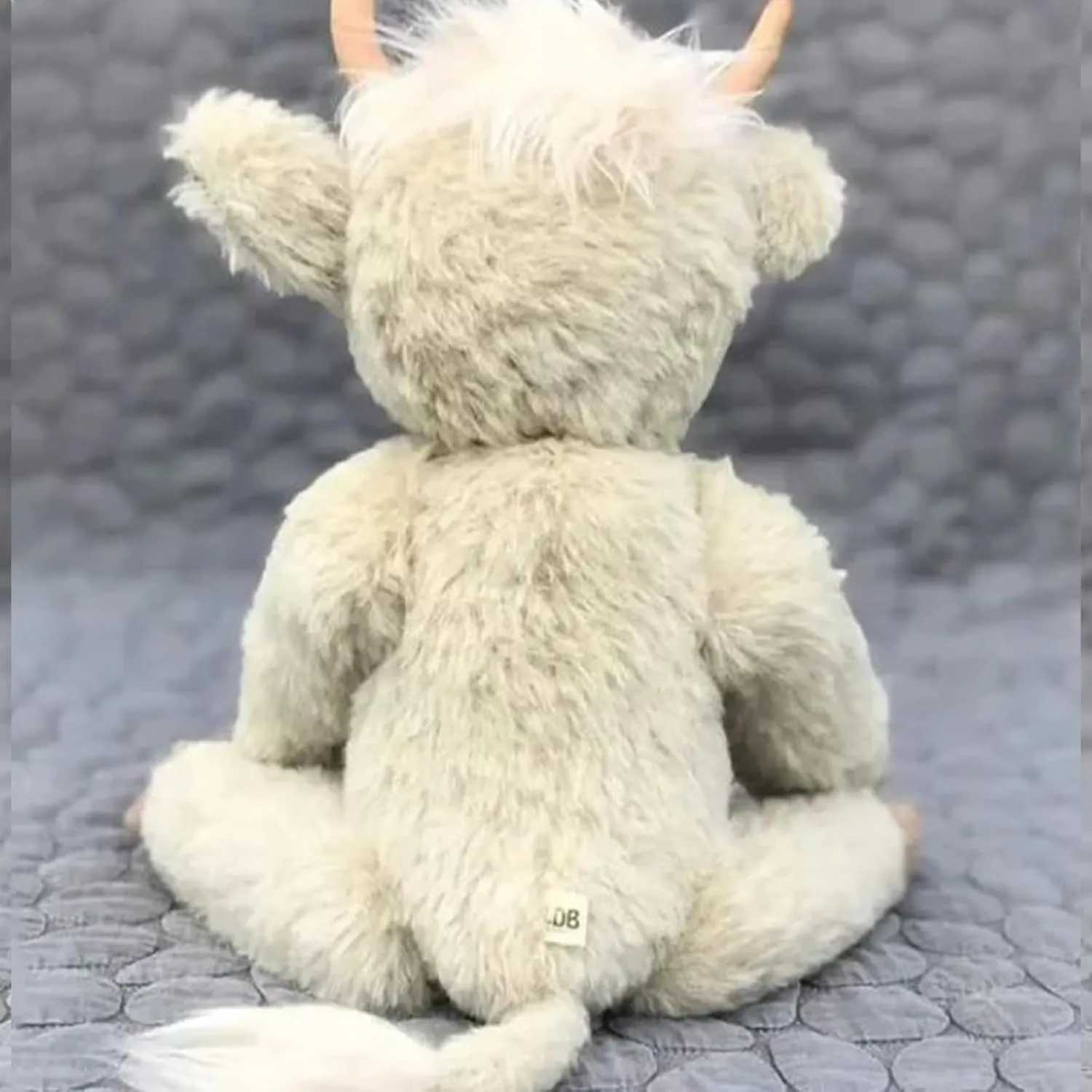 Theorbi Highland Cow Plush Toy, Realistic Scottish Cow Stuffed Animal for Kids (Brown)