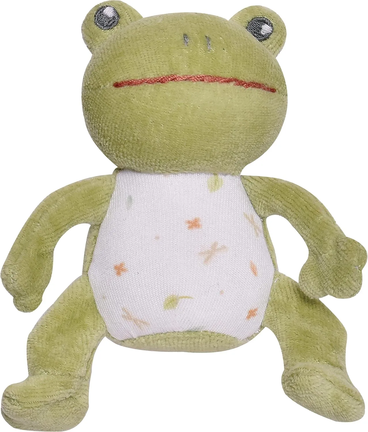 Tikiri Gemba 8573238 Frog Squeaker Rag Doll, Toy for Babies and Children from 0  Months, 12 cm