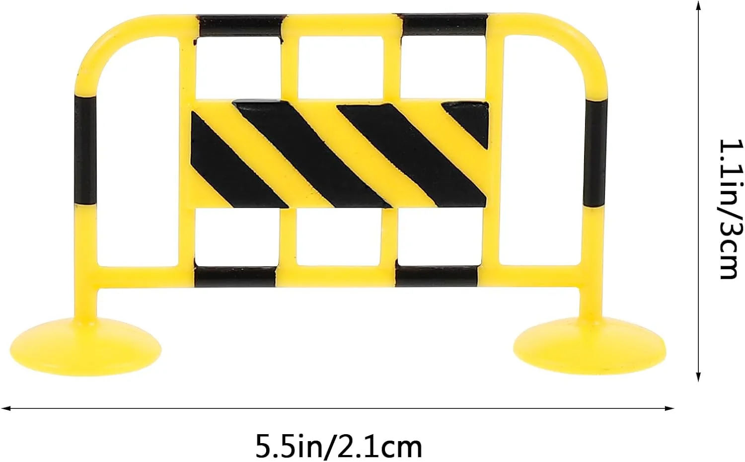 TOYANDONA 72 Pcs Mini Traffic Road Signs & Barricades Set - Educational, Language Skills & Social Studies - Traffic Safety Theme - Unisex - Ages Infant