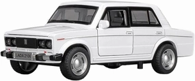 TURHAN 1/32 Suitable for Lada NIVA Alloy Model car-Pullback Music and Light car Suitable for Collection and Play Display Ornaments (Color : 2106 White)