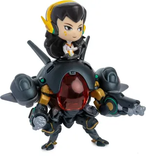 U.C.C. Distributing Overwatch D.VA Carbon Fiber with Meka Figurine, Action Figure