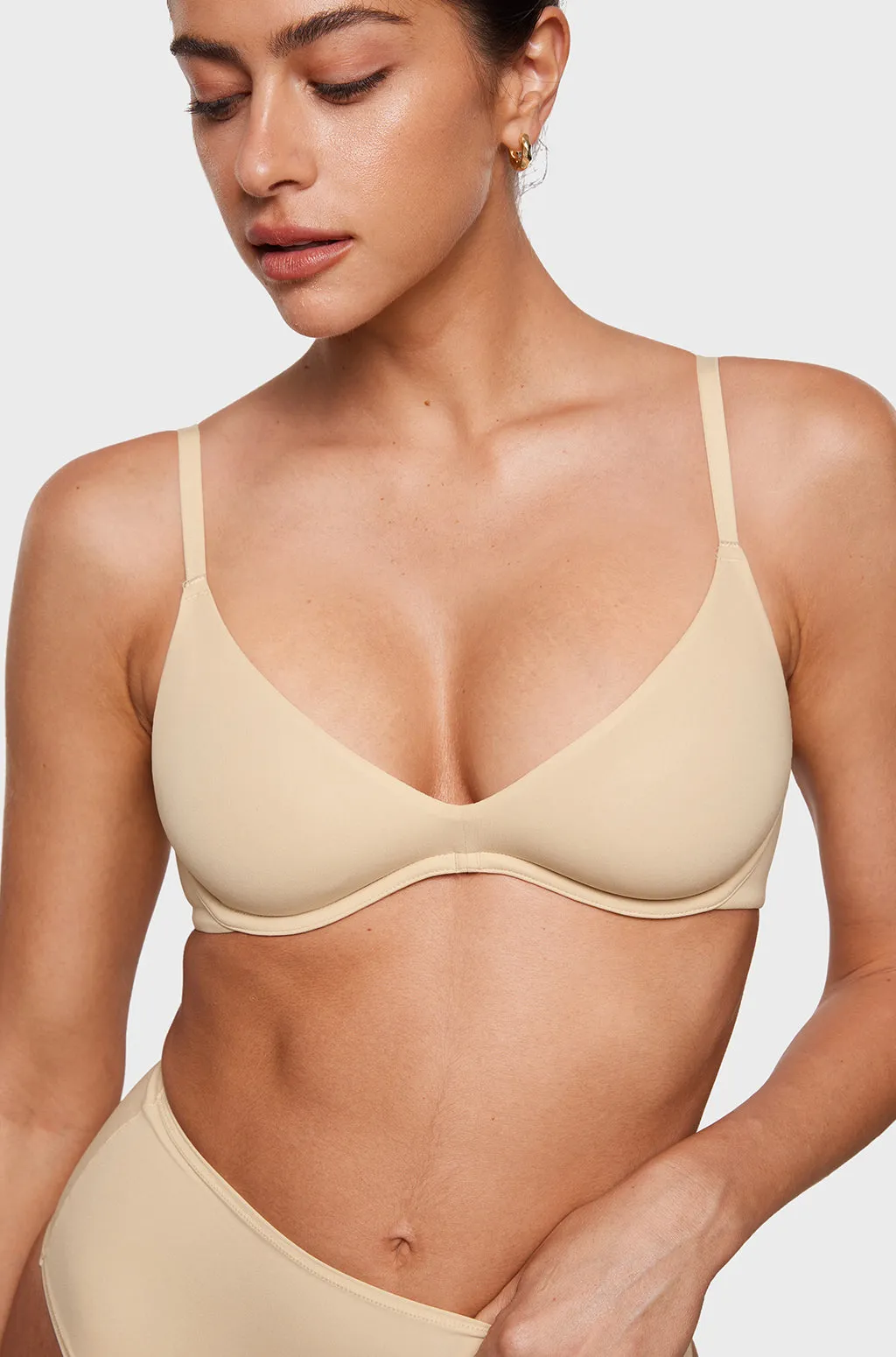 Unlined Plunge Bra