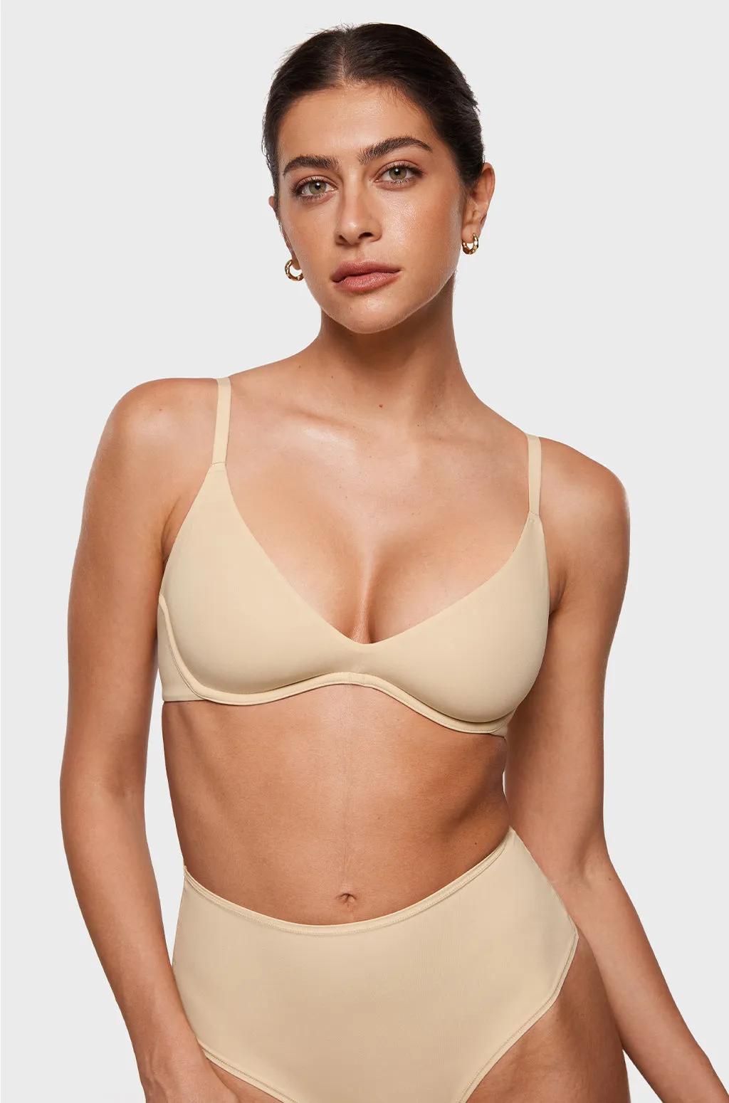 Unlined Plunge Bra
