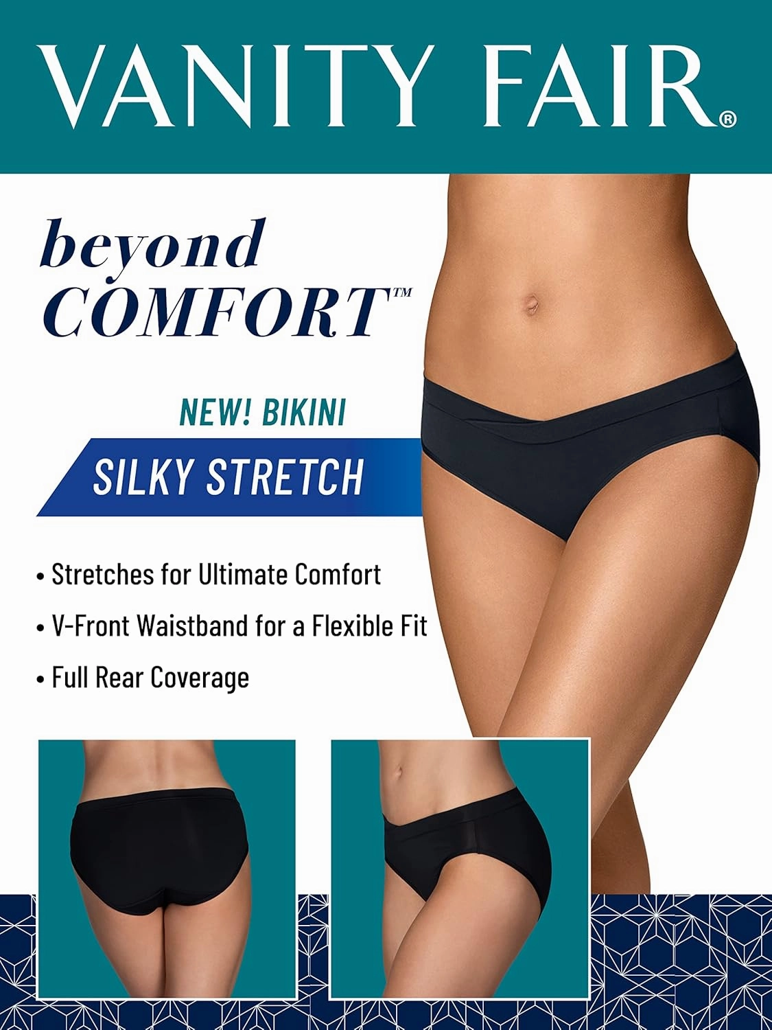 Vanity Fair Women's Beyond Comfort Bikini Panties