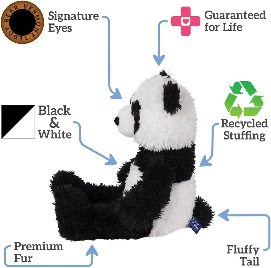 Vermont Teddy Bear Panda Stuffed Animal - Panda Bear Stuffed Animal, 18 Inch