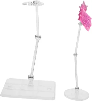 VICASKY 1set Tabletop Action Figure Stand Doll Support Base with Stable Design for Models Reusable Display Rack for Creative Decoration and Easy Use