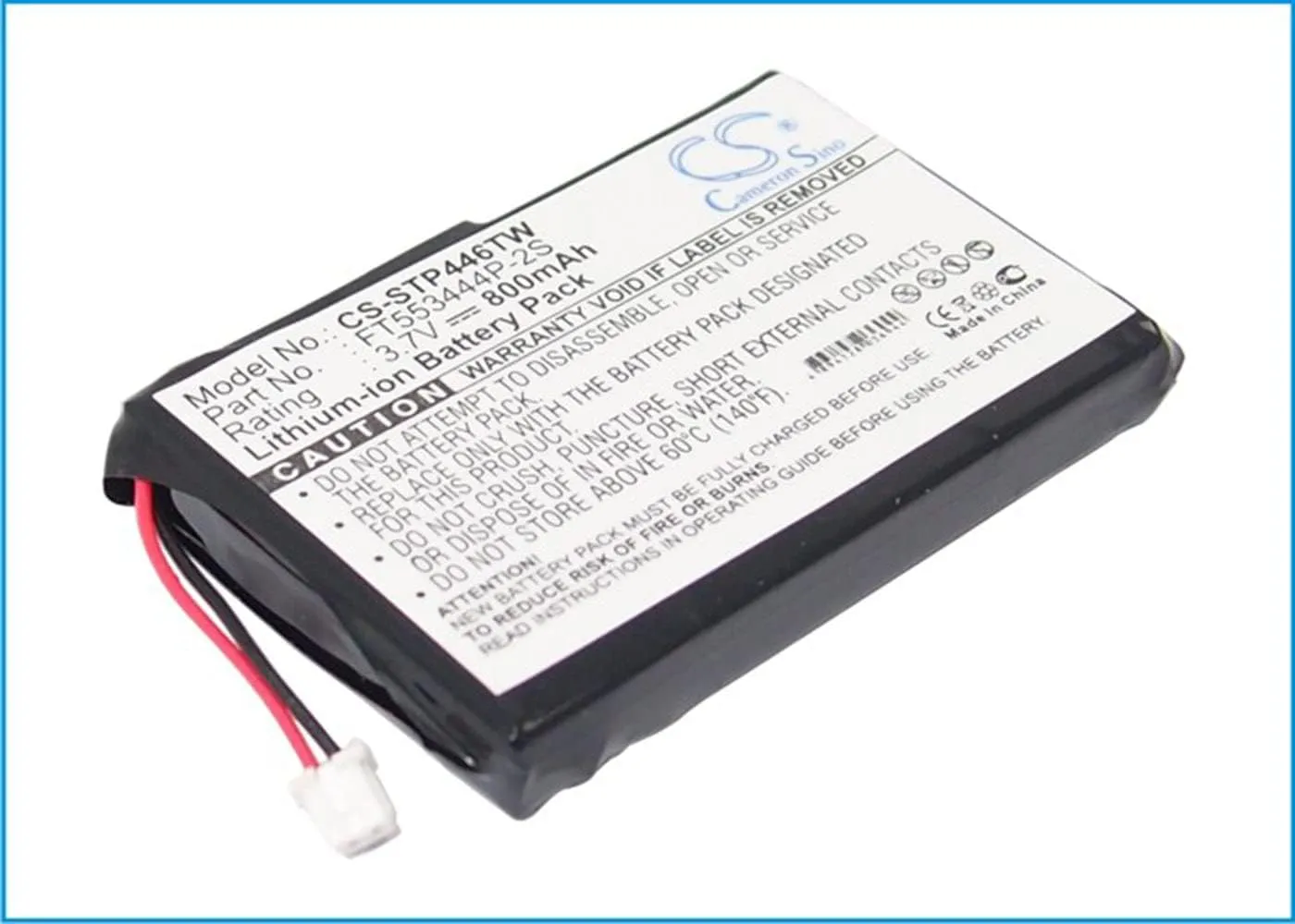 VINTRONS Replacement Battery for STABO FT553444P-2S, TOPCOM, FT553444P-2S (800mAh),