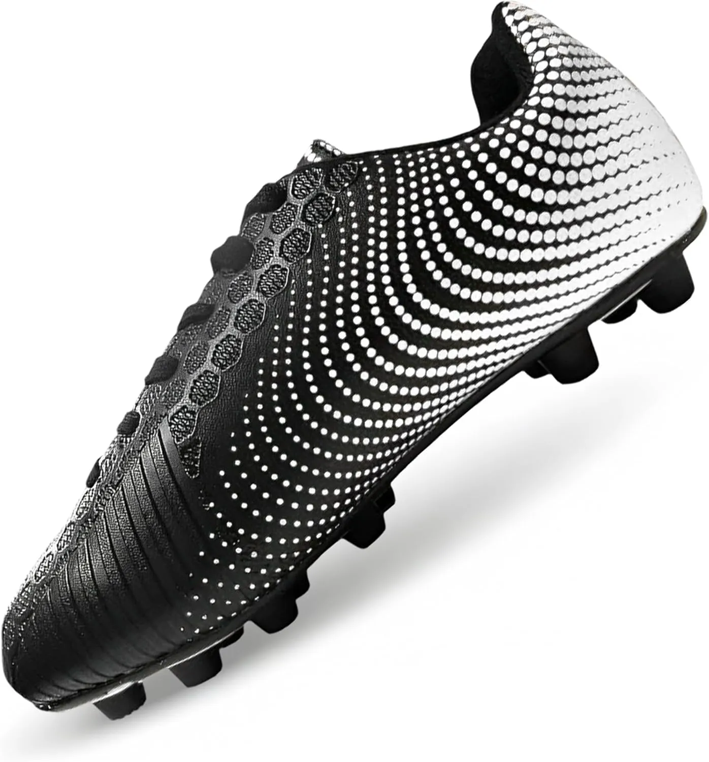 Vizari Stealth Firm Ground Mens Soccer Cleats - Lightweight, Durable & Comfortable Adult Soccer Cleats with Excellent Traction - Mens Soccer Shoes with Padded Heel & Anti-Stretch Lining