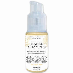 Volumizing Dry Shampoo Powder | Non-Aerosol | Organic Hair Powder | Benzane & Talc Free | For All Hair Types | Made in USA | Jumbo Size 2.7 oz (Light)