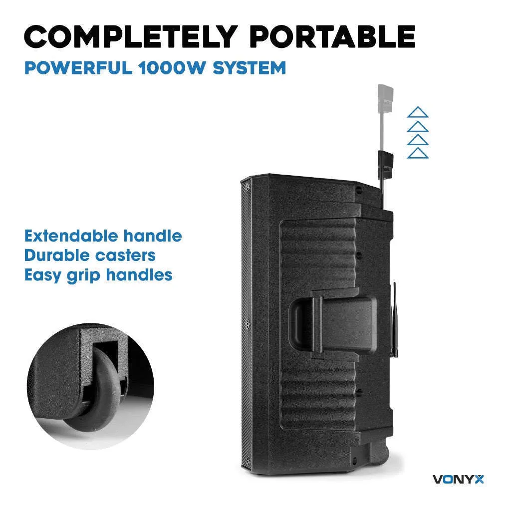 Vonyx VSA500-PA 12″ Portable PA System