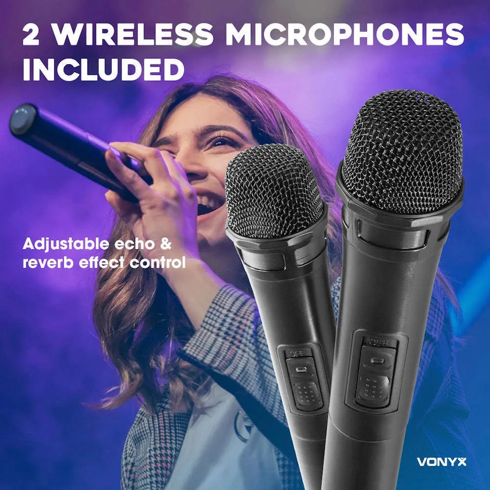 Vonyx VSA500-PA 12″ Portable PA System
