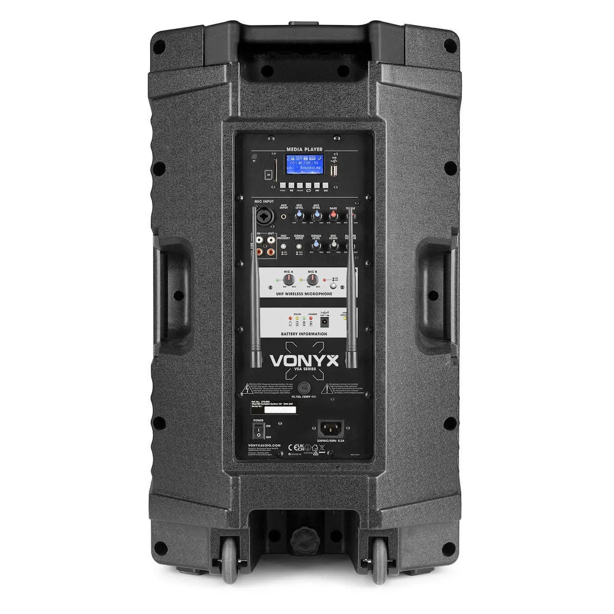 Vonyx VSA500-PA 12″ Portable PA System