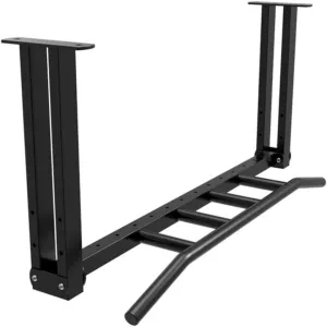 Wall Mounted Pull Up Bar, Ceiling Beam Mounted Heavy Duty Gym Horizontal Bar, Height Adjustable, Maximum Load 300kg (Color : Style 1)