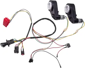 weelye Children Electric Car DIY Accessories Wires and Gearbox,Self-Made Toy Car of Parts， for Electric Car Kids Ride on Toys