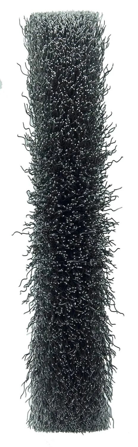 Weiler 06655 Wolverine 7" Wide Face Bench Grinder Wheel, .014" Crimped Steel Wire Fill, 5/8" Arbor Hole, Made in the USA