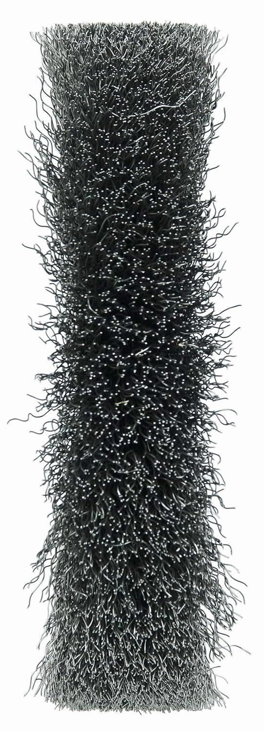 Weiler 06080 6" Medium Face Crimped Wire Wheel, .014" Steel Fill, 2" Arbor Hole, Made in the USA