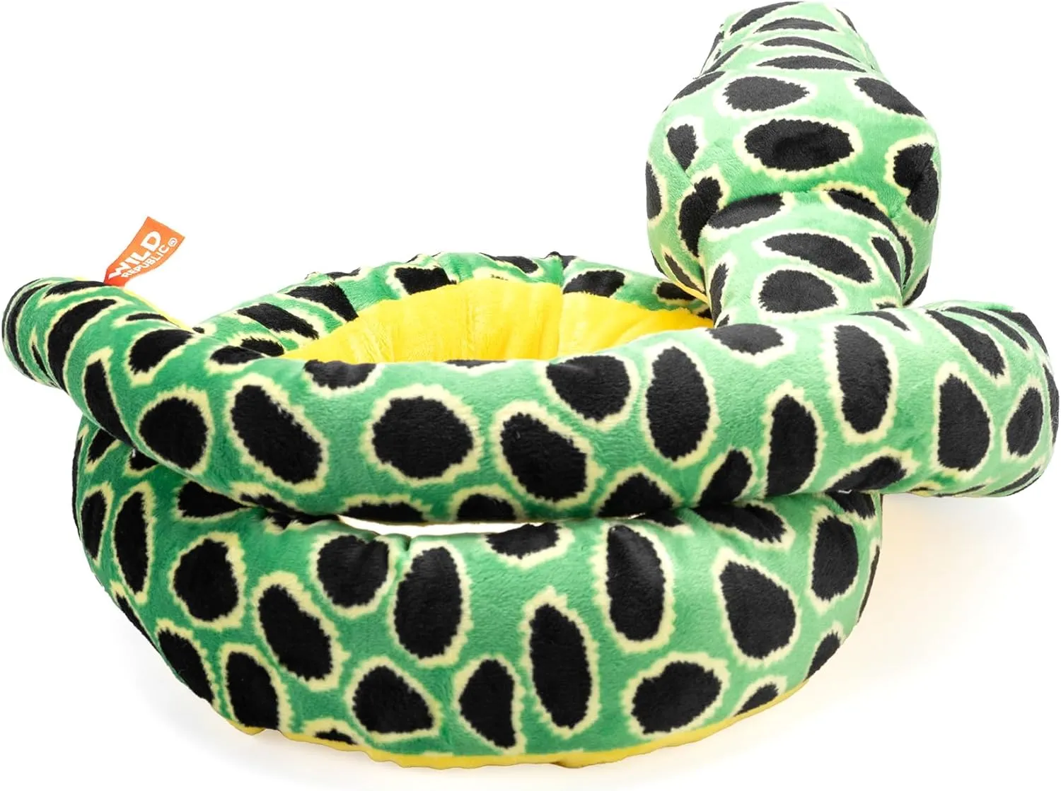Wild Republic Big Head Anaconda 70" Snake Childrens Plush Cuddly Soft Toy Animal, Multi (13052)